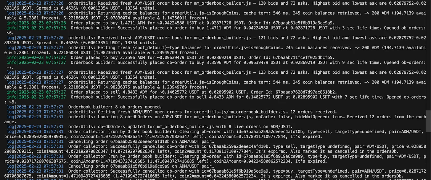 New update v7.0.0 of Market-making bot for cryptocurrency projects