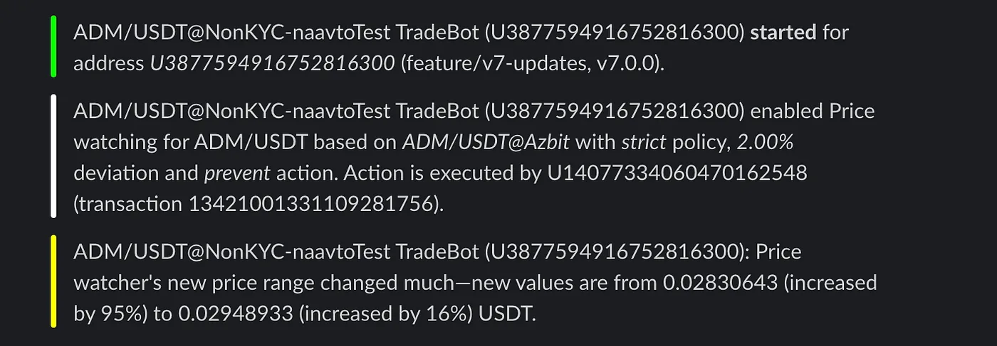 New update v7.0.0 of Market-making bot for cryptocurrency projects