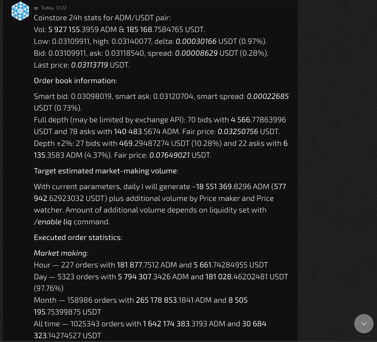DIY Market-making of your token with the updated v6.0.0 ADAMANT TradeBot