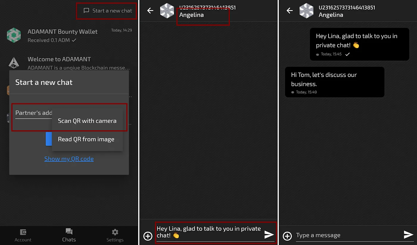 Как начать с блокчейн-мессенджера
