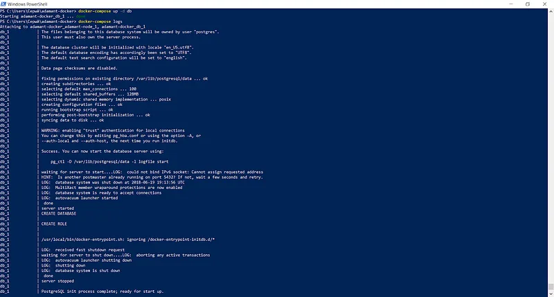 Как запустить ваш ADAMANT-нод на Docker (Windows или Mac)