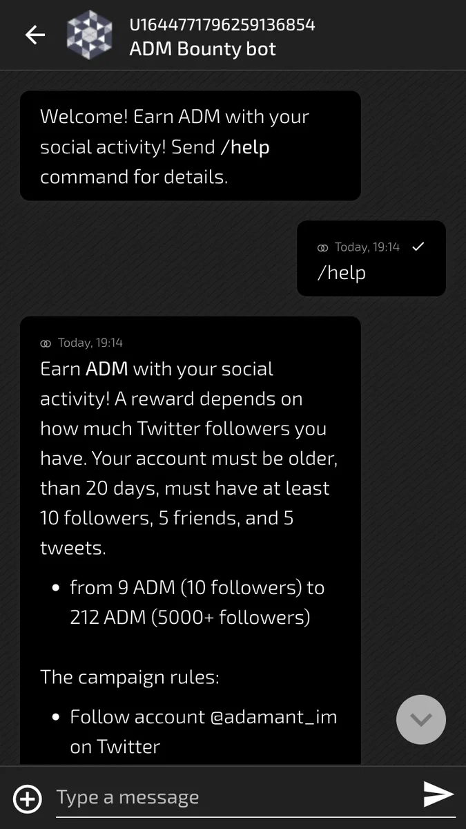 Получайте DASH мгновенно в ADAMANT Messenger и криптокошельке